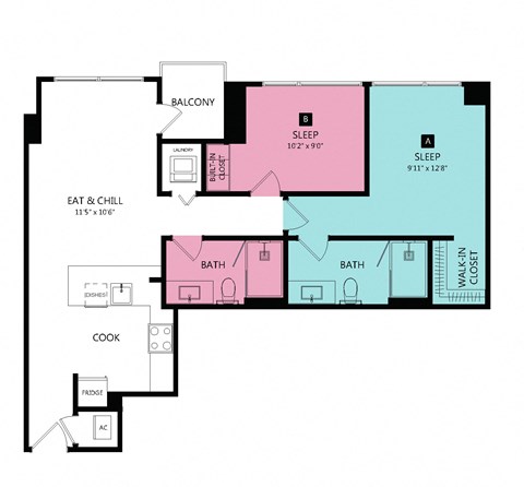 230 NE 4th St Studio-3 Beds Apartment for Rent - Photo Gallery 3